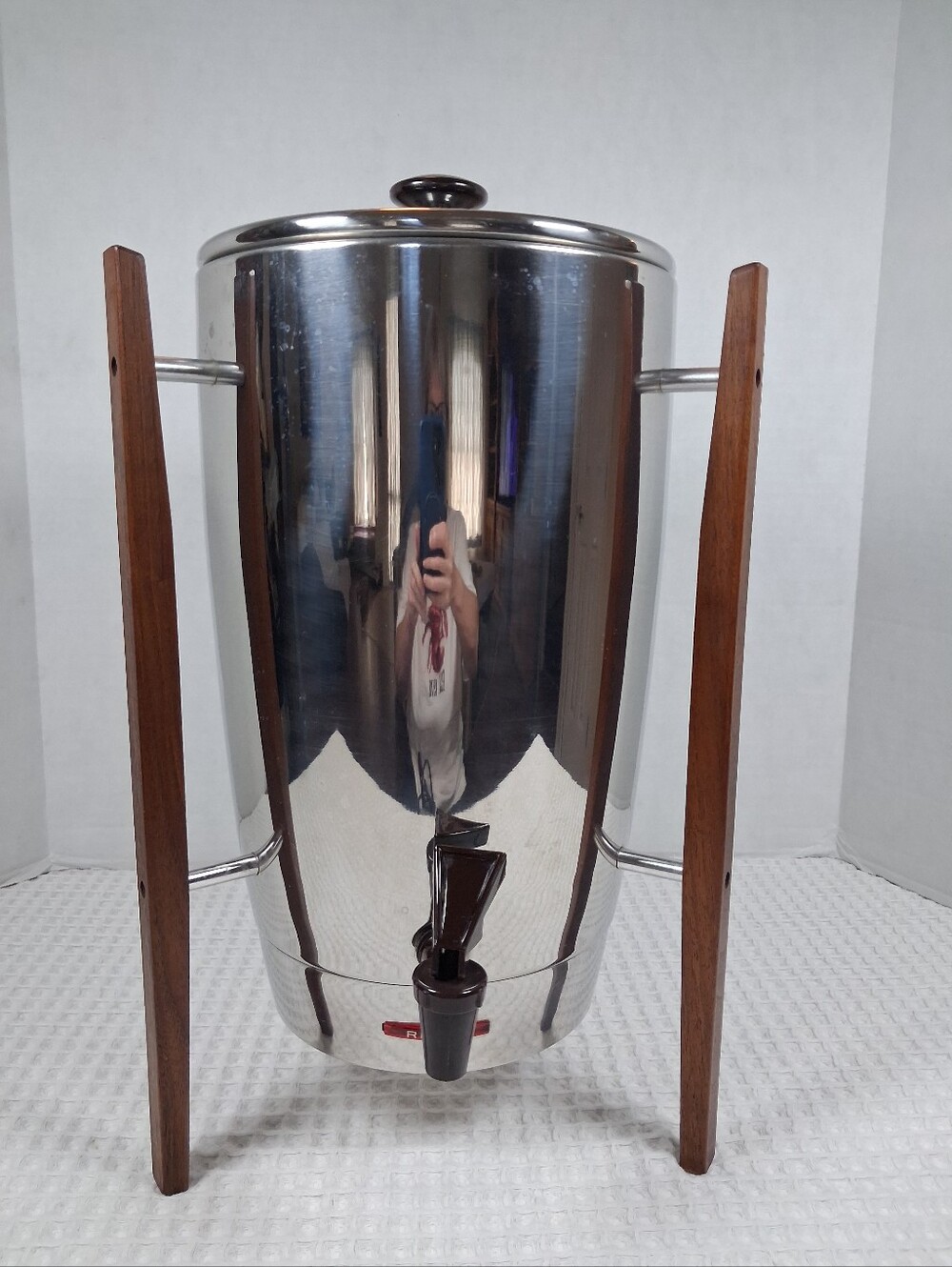 Vintage MCM Regal Ware Atomic Rocket Coffee Urn #1350 12-40 Cups Tested